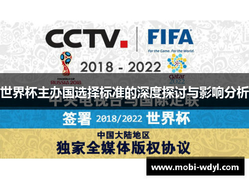 世界杯主办国选择标准的深度探讨与影响分析