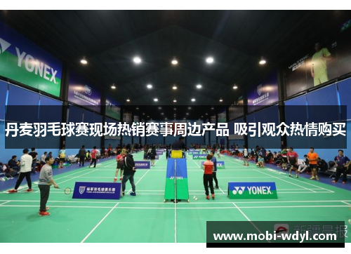 丹麦羽毛球赛现场热销赛事周边产品 吸引观众热情购买