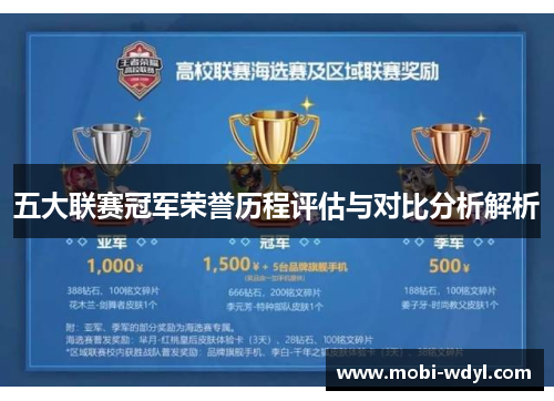五大联赛冠军荣誉历程评估与对比分析解析