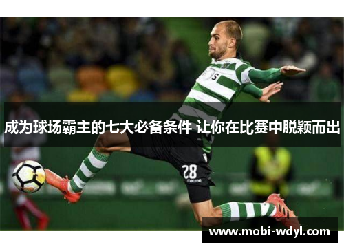 成为球场霸主的七大必备条件 让你在比赛中脱颖而出